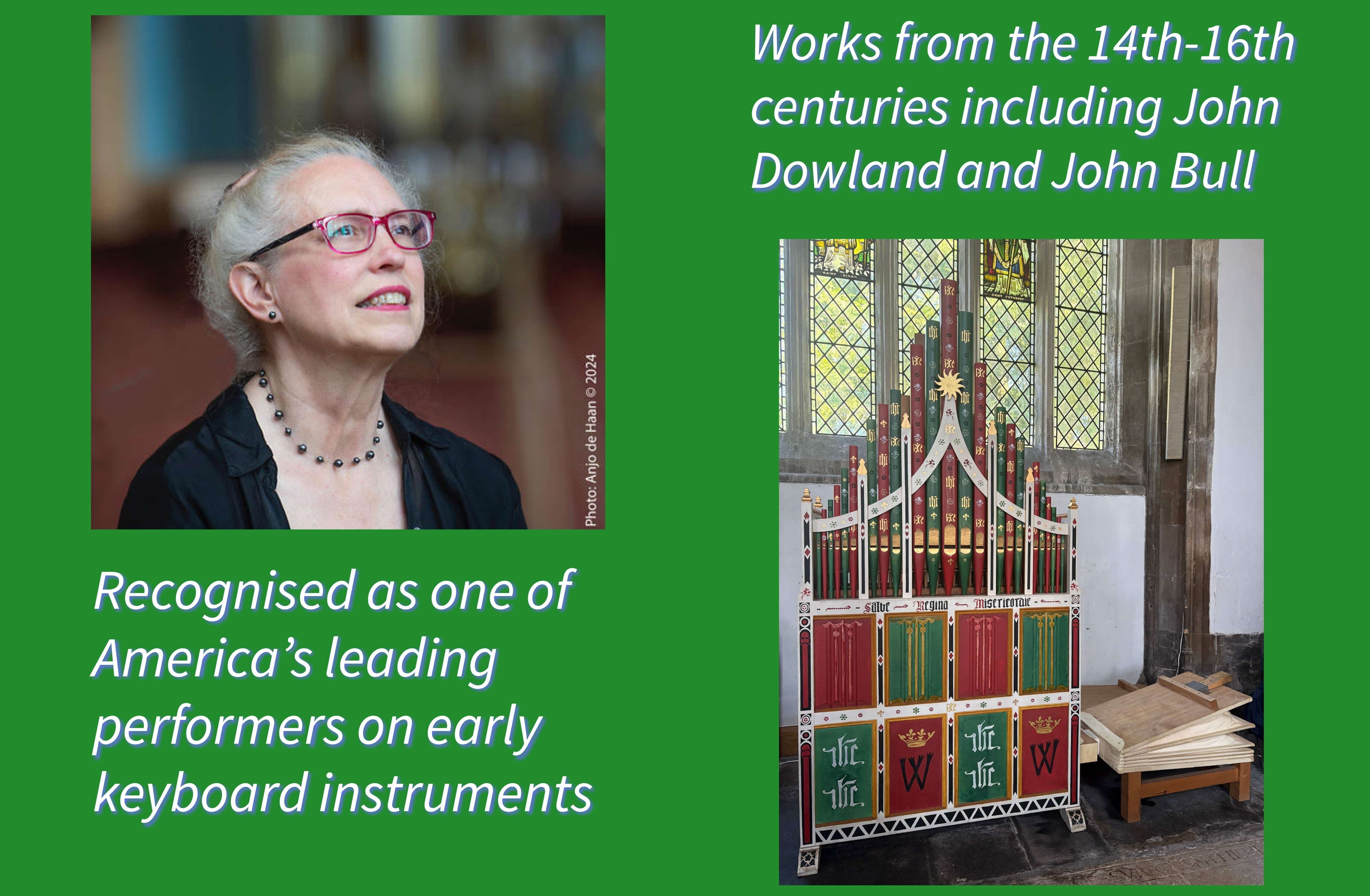 Gwendolyn Toth plays the Tudor Wingfield organ